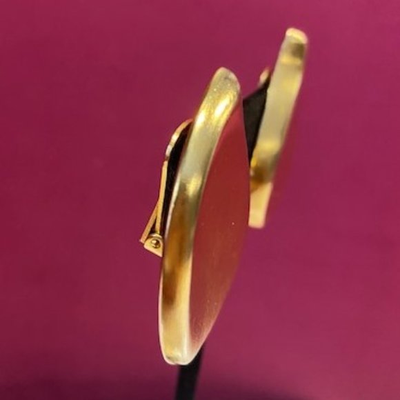 VTG Clara Studio Gold Teardrop Couture EARRING - Picture 8 of 9